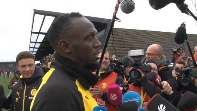 Wird Usain Bolt jetzt Profi-Fußballer?