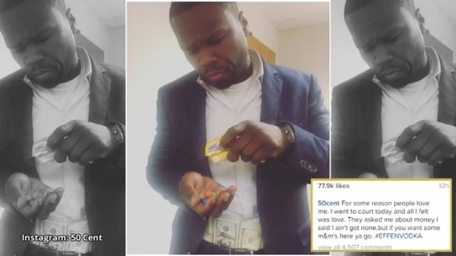 'Hab Smarties': 50 Cent verhöhnt seine Gläubiger